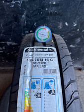 2x  185/75/R16C R CONTINENTAL ContiVanContact 200 2017 8+mm Tyres 1