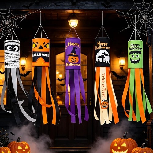 Halloween decorations flags - decorations,