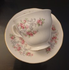 Royal Osborne Bone China Tea Cup Saucer