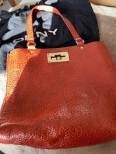 DKNY handbag  2 strap bag gold