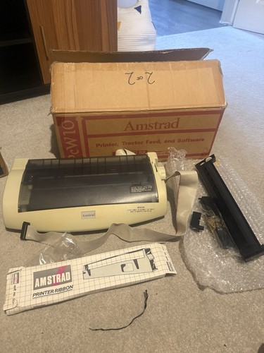 Boxed amstrad pcw10dm printer - amstrad,