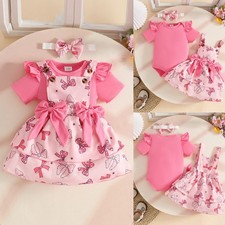 3PCS Newborn Baby Girls