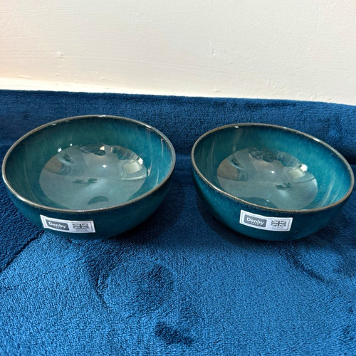 Denby greenwich rice bowls - greenwich,