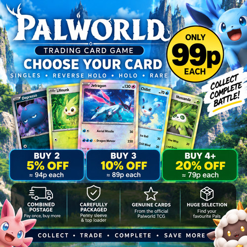 Palworld official card game - palworld,