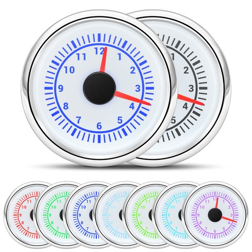 52mm universal clock gauge - 2'',