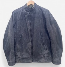 Barbour A225 Scrambler Suit Mens's Black Wax Jacket - Small