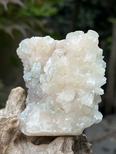 Green large apophyllite rare - green,