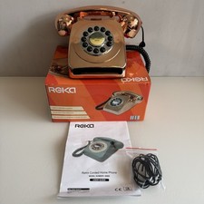Reka retro corded telephone - retro,