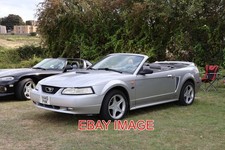 PHOTO  2000 FORD MUSTANG CONVERTIBLE WITH 281 CU.IN./4.6 LITRE MODULAR V8 ENGINE