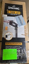 Spalding U-Turn Adjustable Basketball Hoop Lift System Mounting Kit Black