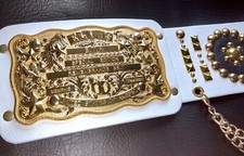 Elvis style Vegas Buckle Nail Belt For Elvis Jumpsuit.