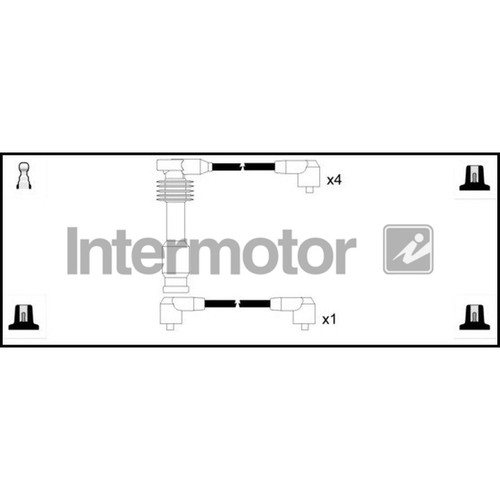 Leads ignition cables kit - leads,
