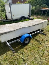Bramber Catamaran Trailer with storage box for Dart 15/16/18, spitfire 