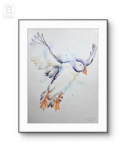 Original watercolour painting