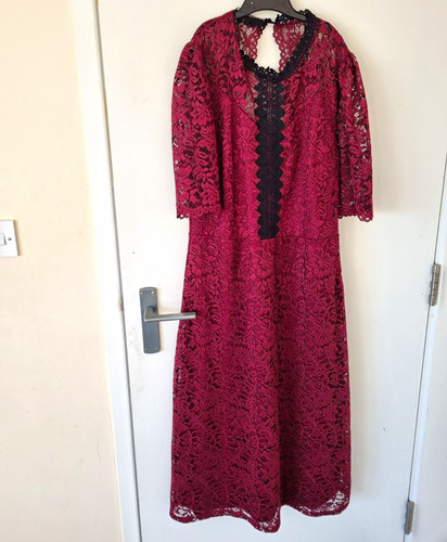 Next women burgundy black - women's,