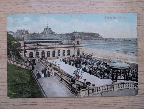 Vintage postcard scarborough - vintage, postcard,