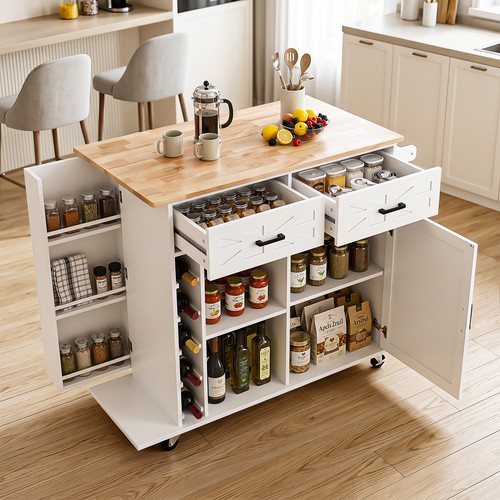 Kitchen island with side - kitchen,