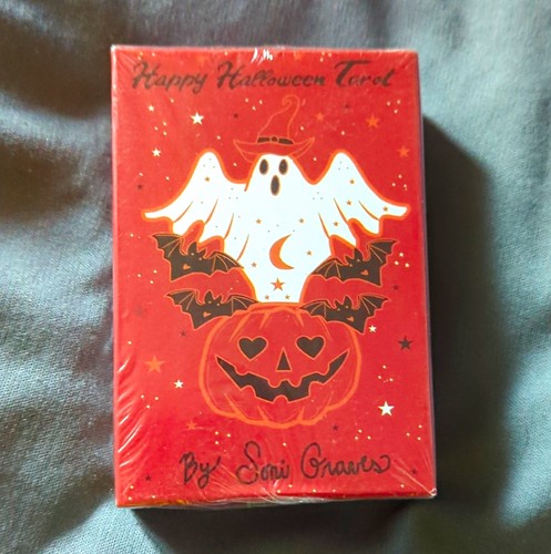 Happy halloween tarot cards - happy,