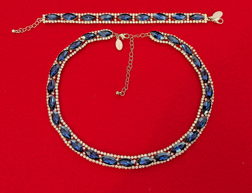 Jon richard marquise cut - cut, blue