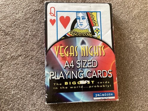 Vegas night sized playing - vegas, a4