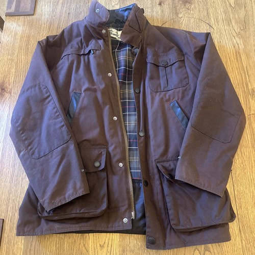 Barbour new bushman - brown, wax