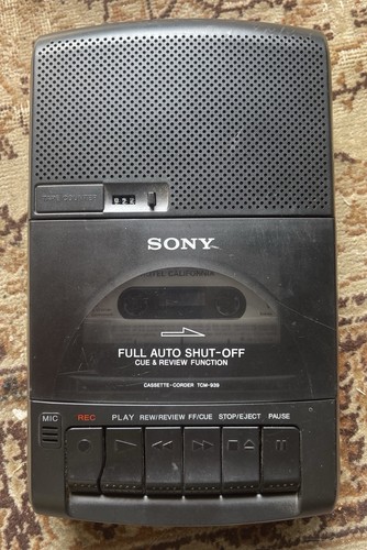 Sony tcm 939 vintage - tcm-939,