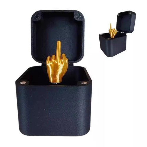 Middle finger box just - a, box~just