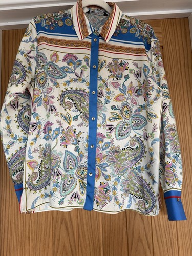Zara cobalt blue white floral - zara,