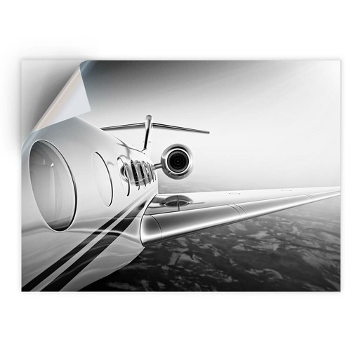 Vinyl sticker bw - -,