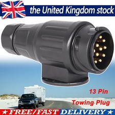 13 Pin Trailer Plug Bar Caravans Socket Electrical Electrical Towing Connector