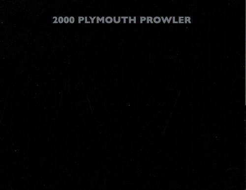 2000 plymouth prowler fold out - plymouth, fold-out