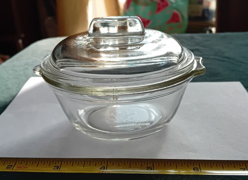 Antique vintage pyrex - pyrex, clear