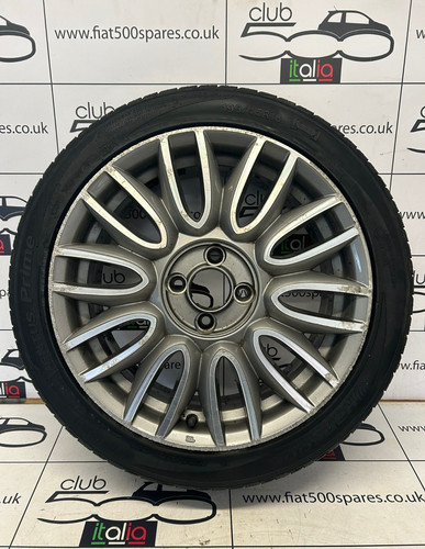Fiat 500 inch alloy - alloy, wheel
