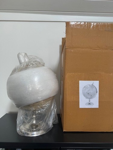 Large silver decorative - large,