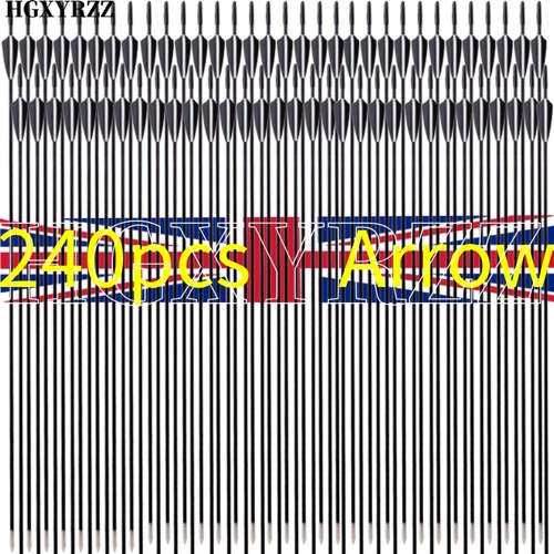 240pcs fibreglass arrows 31 - 12-240pcs,