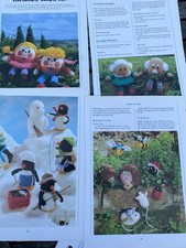 Jean Greenhowe Toy Patterns Five Humpty-Dumpty, Playful Penguins, Mamas & Babes