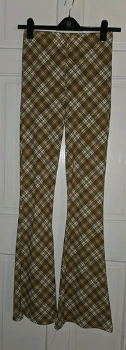 Topshop brown camel plaid - topshop,