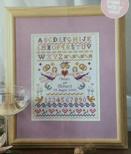 Cross stitch chart - cross,