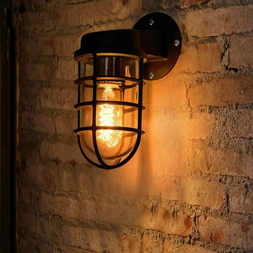 Vintage wall lamp retro loft - wall,