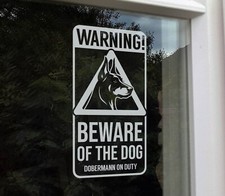 WARNING Beware of the Dog