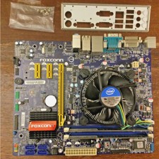 Foxconn H61MXV V2.0 Motherboard Socket 1155 System Board 4GB DDR3 Intel 530 CPU