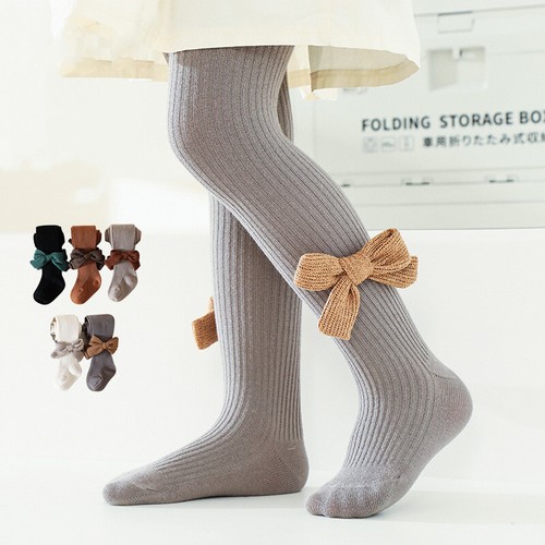 Baby girl tights bow spanish - bow,