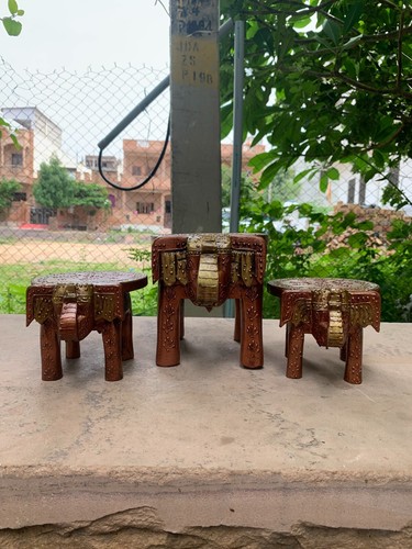 Wooden hand carved - hand, elephant