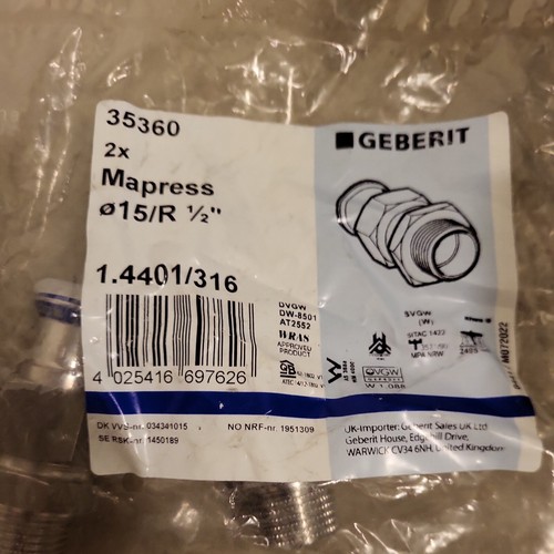 Geberit mapress 15mm 1 2 - mapress, x