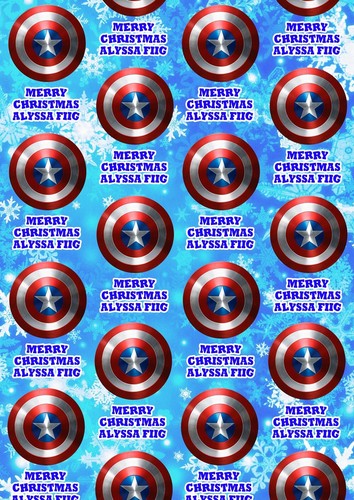 Captain america personalised - america,