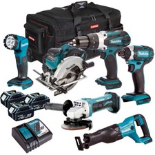 Makita 18V LXT 6 Piece Combo