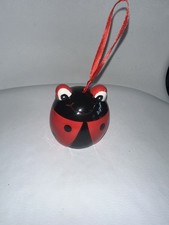 Lady Bug Ceramic Bell 