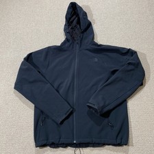 The North Face Apex Jacket Mens Large Black Softshell Windwall