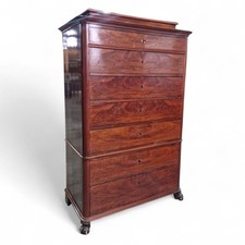Antique Tallboy mahogany