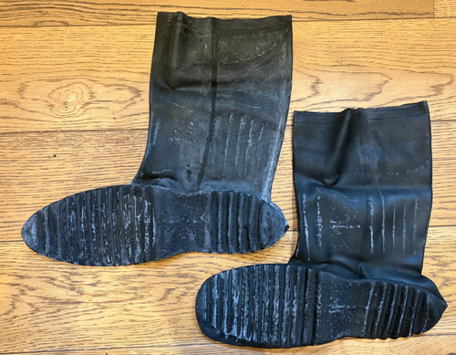 Waterproof rubber over shoes - rubber,